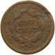 UNITED STATES OF AMERICA LARGE CENT 1843 BRAIDED HAIR #t141 0299 - 1840-1857: Braided Hair