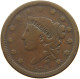 UNITED STATES OF AMERICA LARGE CENT 1838 CORONET HEAD #t141 0277 - 1816-1839: Coronet Head (Tête Couronnée)