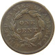 UNITED STATES OF AMERICA LARGE CENT 1833 CORONET HEAD #t001 0069 - 1816-1839: Coronet Head