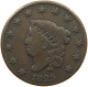 UNITED STATES OF AMERICA LARGE CENT 1825 CORONET HEAD #t077 0461 - 1816-1839: Coronet Head (Testa Coronata