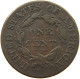 UNITED STATES OF AMERICA LARGE CENT 1825 CORONET HEAD #t077 0461 - 1816-1839: Coronet Head (Testa Coronata