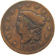 UNITED STATES OF AMERICA LARGE CENT 1817 CORONET HEAD #t141 0321 - 1816-1839: Coronet Head (Tête Couronnée)