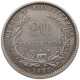 URUGUAY 2 CENTESIMOS 1877 A  #t160 0441 - Uruguay