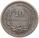 URUGUAY 10 CENTESIMOS 1893  #t072 0585 - Uruguay