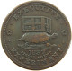 UNITED STATES OF AMERICA TOKEN 1837 TOKEN 1837 Token - Predecessor - Jackass / Turtle #t114 1061 - Sonstige & Ohne Zuordnung