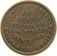 UNITED STATES OF AMERICA TOKEN 1837 GEORGE JARVIS #t114 0211 - Otros & Sin Clasificación