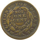 UNITED STATES OF AMERICA TOKEN 1827-1835 TOKEN 1827-1835 MILLIONS FOR DEFENCE, NOT ONE CENT #t114 1069 - Autres & Non Classés