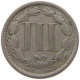 UNITED STATES OF AMERICA THREE CENT 1870  #t078 0541 - E.Cents De 2, 3 & 20