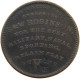 UNITED STATES OF AMERICA TOKEN  TOKEN Hard Time Woodworth's Patent Planing Machine #t114 0197 - Sonstige & Ohne Zuordnung