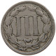 UNITED STATES OF AMERICA THREE CENT NICKEL 1870  #t143 0367 - 2, 3 & 20 Cent