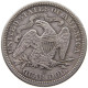 UNITED STATES OF AMERICA QUARTER 1877 S SEATED LIBERTY #t007 0251 - 1838-1891: Seated Liberty