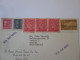 Cuba Enveloppe Voyage 1952 Bel Affranchissement/Cuba Mailed Cover 1952 Nice Franking - Covers & Documents