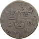 SWEDEN 5 ORE 1692 Charles XI. (1660-1697) #t007 0315 - Suède