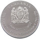 TANZANIA 2000 SHILINGI 1996 2000 SHILINGI 1996 ALUMINIUM PATTERN PROOF #alb038 0091 - Tanzania