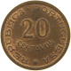 TIMOR 20 CENTAVOS 1970  #s023 0407 - Timor