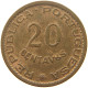 TIMOR 20 CENTAVOS 1970  #s052 0191 - Timor