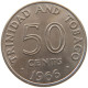 TRINIDAD AND TOBAGO 50 CENTS 1966  #s061 0285 - Trinidad Y Tobago