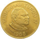 TONGA 2 PAANGA 1968 COMMONWEALTH 1970 GOLD PLATED #tm7 0415 - Tonga