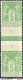 FRANCE SAGE 5c VERT JAUNE TYPE I ET II SE TENANT N° 106a NEUF * AVEC CHARNIERE - 1898-1900 Sage (Type III)