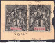 INDOCHINE PAIRE N°3 SUR FRAGMENT AVEC CACHET A DATE DE PURSAT CAMBODGE DU 07/../1902 - Usados