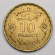 Maroc, Protectorat Français, 10 Francs 1952 (1371), Bronze-aluminium - Marocco