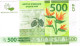 E7 Nouvelle Caledonie Caledonia Billet Banque Monnaie Banknote IEOM 500 F Taro Hibiscus Coco Coconut Mint UNC - Frans Pacific Gebieden (1992-...)