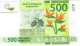 E7 Nouvelle Caledonie Caledonia Billet Banque Monnaie Banknote IEOM 500 F Taro Hibiscus Coco Coconut Mint UNC - Französisch-Pazifik Gebiete (1992-...)