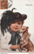 BEERTS ALBERT ILLUSTRATEUR ENFANT ET CHIEN FIERTE CPA BON ETAT - Beerts, Albert