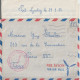 1957 - MAROC ! - LETTRE FM Par AVION De De La 27° DEMI-BRIGADE INFANTERIE à PORT-LYAUTEY => PARIS - Military Postmarks From 1900 (out Of Wars Periods)