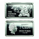 Ghana Panda Silver Ingot Bar Coin 1 Cedi 2020 1g Proof 15x8.5mm 03860 - Ghana