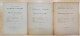 3 Recueils D'Assemblée Générale Ordinaire Des Actionnaires De La Ligne Velu Bertincourt Saint Quentin 1901 - 1898 - 1908 - Bertincourt