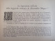 Giuseppe Boffito 1921 Per Le Nozze Del Maggiore Silvio Govi Con Corinna Trevisini Leggenda Aviatoria Di Alessandro Magno - Wedding