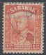 Sarawak Scott 122 - SG114a, 1934 Sir Charles Vyner Brooke 12c Used - Sarawak (...-1963)