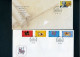 Hong Kong 8 Covers - Lettres & Documents