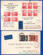2110. POLAND 4 NICE COVERS TO USA 1948-1949 3 MULTIFRANKED - Cartas & Documentos