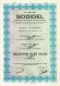 - Obligation De 1992 - SODIBEL - Emprunt 1992-2002 8 % - Rare - S - V