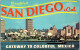 45775 - USA - San Diego , California , Panorama Skyline - Gelaufen 1970 - San Diego