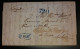 1854 - CORREIO MARITIMO - PAQUETE BRITANICO - B.C CADIZ - CORTES DE DESINFECTAÇÂO - Cartas & Documentos