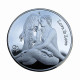 Medal Coin LGBT Love Is Love Athenia 40mm Silver Plated BU 02047 - Autres & Non Classés