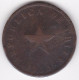 Chile. 1 Centavo 1853 . Copper. KM# 127 - Chili