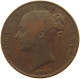 GREAT BRITAIN FARTHING 1840 Victoria 1837-1901 #s050 0639 - B. 1 Farthing