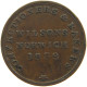 GREAT BRITAIN FARTHING 1839 WILSONS NORWICH 1839 #t021 0147 - B. 1 Farthing