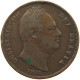 GREAT BRITAIN FARTHING 1831 WILLIAM IV. (1830-1837) #a093 0295 - B. 1 Farthing