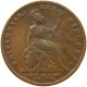 GREAT BRITAIN FARTHING 1831 WILLIAM IV. (1830-1837) #a058 0105 - B. 1 Farthing