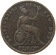 GREAT BRITAIN FARTHING 1829 GEORGE IV. (1820-1830) #a002 0533 - B. 1 Farthing
