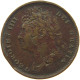 GREAT BRITAIN FARTHING 1826 GEORGE IV. (1820-1830) COUNTERMARKED LL #s018 0309 - B. 1 Farthing
