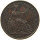 GREAT BRITAIN FARTHING 1822 GEORGE IV. (1820-1830) #t117 1113 - B. 1 Farthing