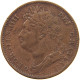 GREAT BRITAIN FARTHING 1822 GEORGE IV. (1820-1830) #c006 0099 - B. 1 Farthing