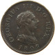 GREAT BRITAIN FARTHING 1806 SOHO GEORGE III. 1760-1820 #t073 0023 - A. 1 Farthing