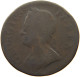 GREAT BRITAIN FARTHING 1754 George II. 1727-1760. #s036 0629 - A. 1 Farthing